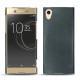 Sony Xperia XA1 Ultra leather cover - Blu marino
