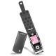 Custodia in pelle Motorola RIZR Z6  - Noir ( Nappa - Black ) 
