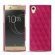 Capa em pele Sony Xperia XA1 Ultra - Rose fluo - Couture