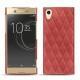 Custodia in pelle Sony Xperia XA1 Ultra - Cerise vintage - Couture