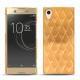 Custodia in pelle Sony Xperia XA1 Ultra - Or Maïa - Couture