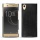 Lederschutzhülle Sony Xperia XA1 Ultra - Abaca nero