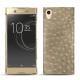 Sony Xperia XA1 Ultra leather cover - Autruche desert