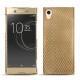 Custodia in pelle Sony Xperia XA1 Ultra - Serpent sabbia