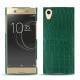 Lederschutzhülle Sony Xperia XA1 Ultra - Crocodile pino