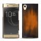 Sony Xperia XA1 Ultra leather cover - Marron Patine