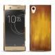 Sony Xperia XA1 Ultra leather cover - Doré Patine