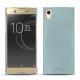 Coque cuir Sony Xperia XA1 Ultra - Bleu ciel PU