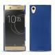 Sony Xperia XA1 Ultra leather cover - Bleu Océan PU