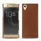 Sony Xperia XA1 Ultra leather cover - Marron PU