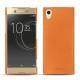 Lederschutzhülle Sony Xperia XA1 Ultra - Orange PU