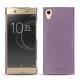 Custodia in pelle Sony Xperia XA1 Ultra - Lilas PU