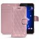 Funda de piel HTC U11 - Rose - Couture ( Nappa - Pantone 2365C ) 