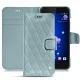 Capa em pele HTC U11 - Bleu ciel - Couture ( Nappa - Pantone 277C ) 