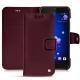 가죽 커버 HTC U11 - Lie de vin ( Pantone 5115C ) 