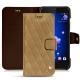 Funda de piel HTC U11 - Sable vintage - Couture
