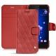 Custodia in pelle HTC U11 - Cerise vintage - Couture