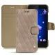 가죽 커버 HTC U11 - Taupe vintage - Couture