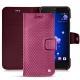 가죽 커버 HTC U11 - Serpent ciclamino