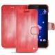Capa em pele HTC U11 - Rose Patine