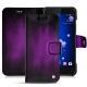 Custodia in pelle HTC U11 - Violet Patine