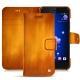 Custodia in pelle HTC U11 - Orange Patine