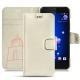 Lederschutzhülle HTC U11 - Blanc escumo