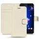 가죽 커버 HTC U11 - Blanc PU