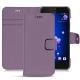 HTC U11 leather case - Lilas PU