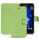 가죽 커버 HTC U11 - Vert olive PU