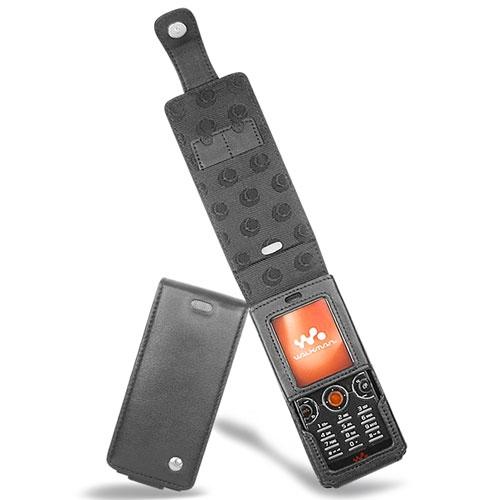 Funda de piel Sony Ericsson W610 