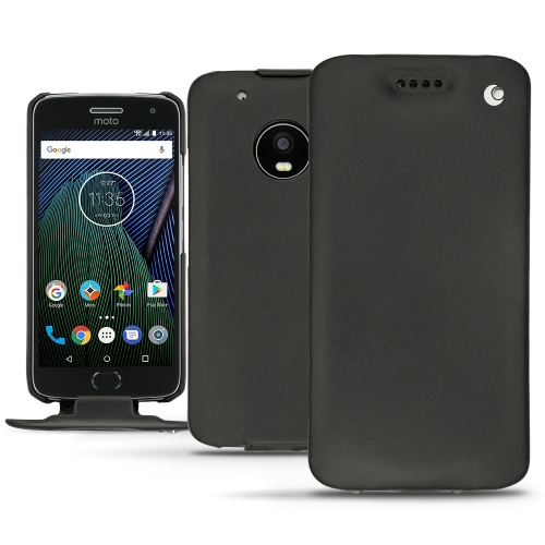 Capa em pele Lenovo Moto G5 Plus