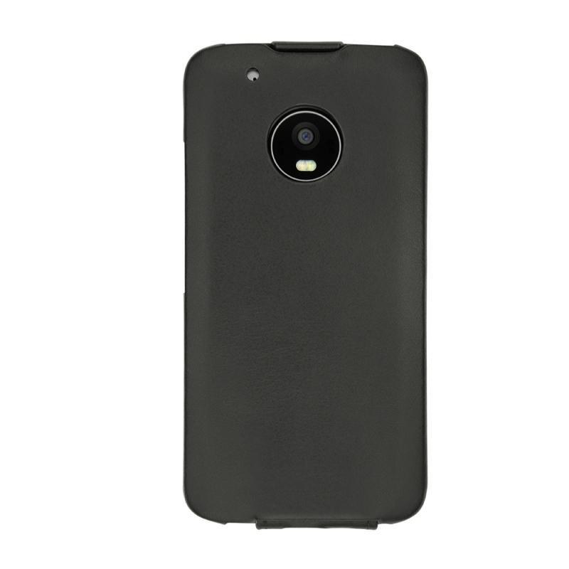 Capa em pele Lenovo Moto G5 Plus