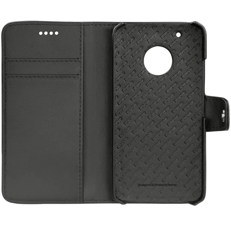 Housse cuir Lenovo Moto G5 Plus