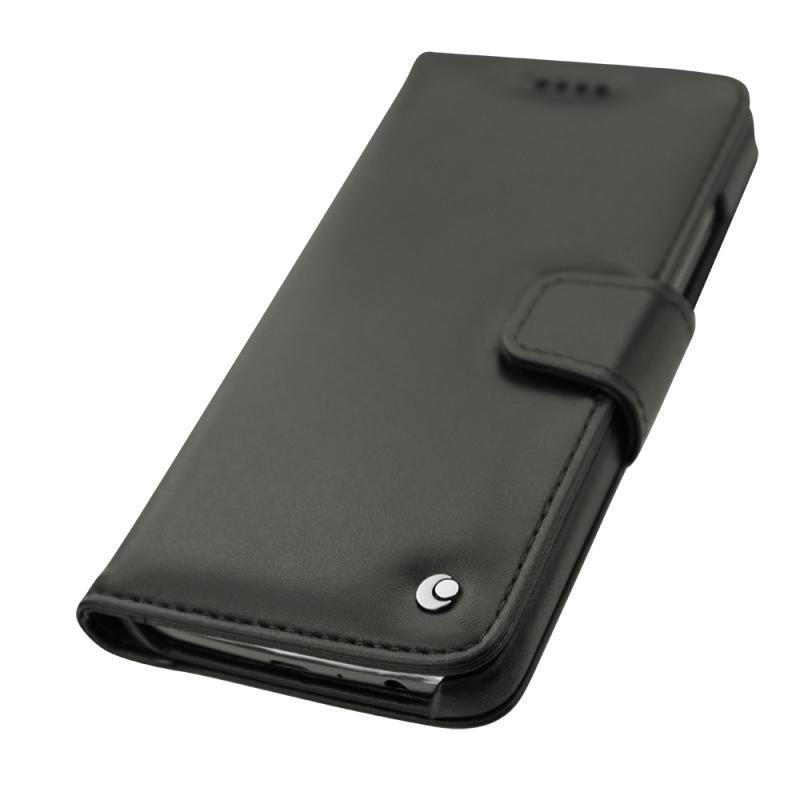 Housse cuir Lenovo Moto G5 Plus
