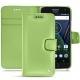 Capa em pele Lenovo Moto G5 Plus - Vert olive ( Nappa - Pantone 578U ) 