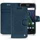 Lenovo Moto G5 Plus leather case - Indigo ( Pantone 303U ) 