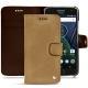 Lederschutzhülle Lenovo Moto G5 Plus - Sable vintage ( Roughtcut - Gaucho#57254 ) 