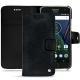 Custodia in pelle Lenovo Moto G5 Plus - Dark vintage ( Roughtcut - Black#5256 ) 