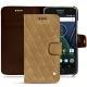 Custodia in pelle Lenovo Moto G5 Plus - Sable vintage - Couture