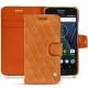 Lederschutzhülle Lenovo Moto G5 Plus - Mandarine vintage - Couture