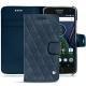 Funda de piel Lenovo Moto G5 Plus - Jean vintage - Couture