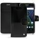Lenovo Moto G5 Plus leather case - Onyx ( Black ) 