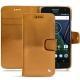 Custodia in pelle Lenovo Moto G5 Plus - Or Maïa ( Pantone 871C ) 