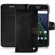 Housse cuir Lenovo Moto G5 Plus - Serpent nero