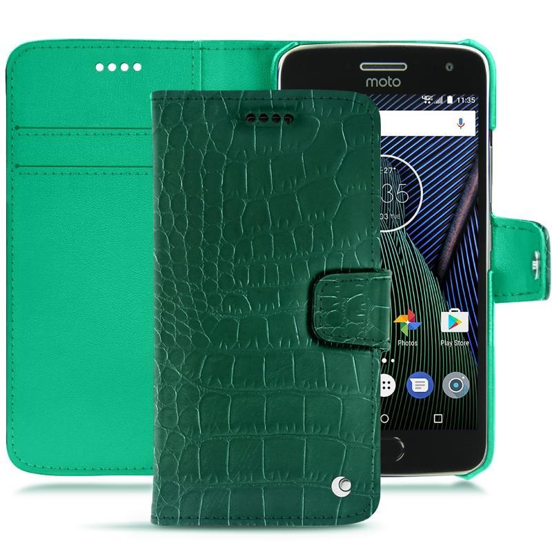 Lenovo Moto G5 Plus leather case