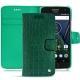 Lederschutzhülle Lenovo Moto G5 Plus - Crocodile pino