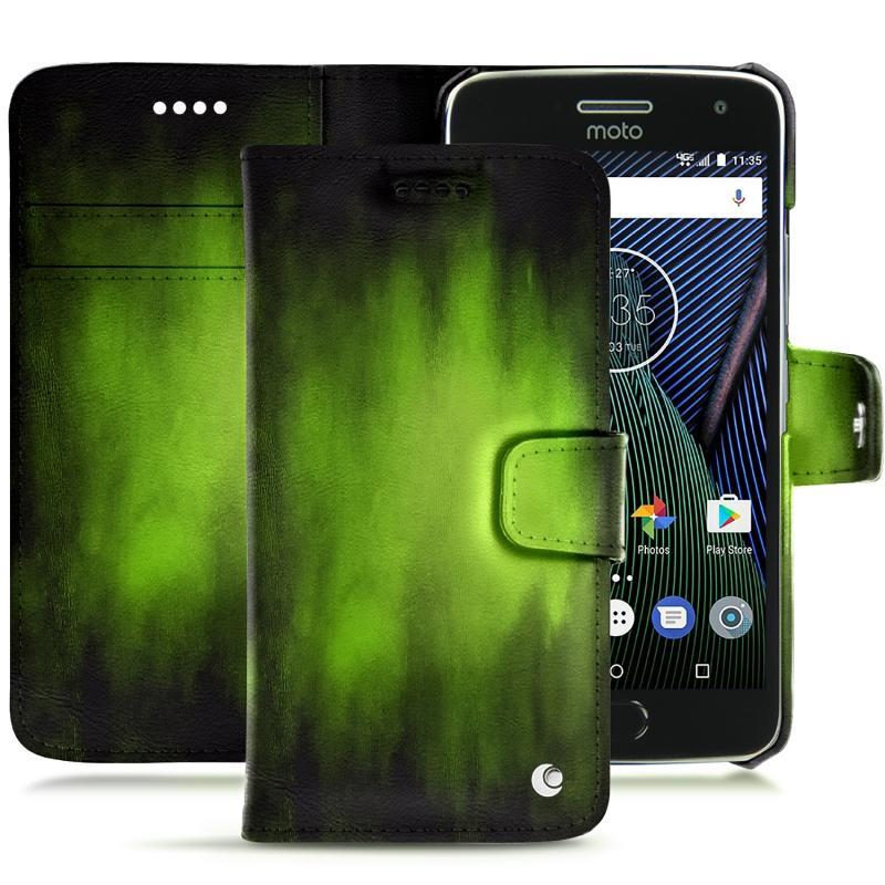 가죽 커버 Lenovo Moto G5 Plus