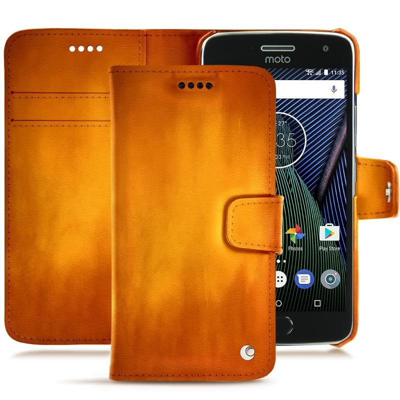Lenovo Moto G5 Plus leather case