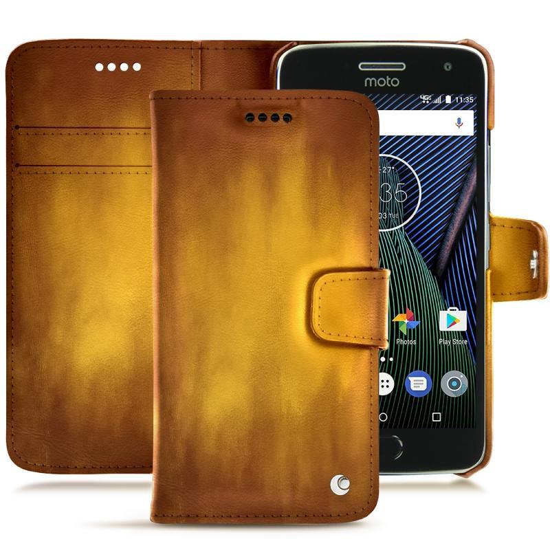 Lenovo Moto G5 Plus leather case